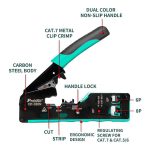 PROSKIT CP-335N Sıkma Pensesi CAT7-CAT6-CAT5 RJ-45 / RJ-11 ESKİ NESİL - Görsel 3