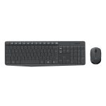 LOGITECH MK235 Kablosuz Klavye Mouse MM Set Siyah (920-007925)