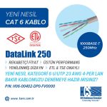 HCS U/UTP CAT6 LSOH GRI 500m Makara 23AWG 4x2x23# - Görsel 2