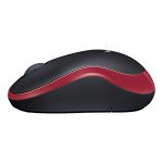 LOGITECH M185 Kırmızı-Gri Kablosuz Mouse (910-002237) - Görsel 3