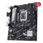 ASUS PRIME B760M-K D4 Intel B760 LGA1700 DDR4 5333 HDMI VGA 2x M2 USB3.2 AURA RG - Görsel 3