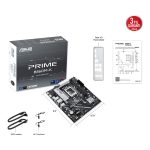 ASUS PRIME B860M-K Intel B860 LGA1851 DDR5 8800 Çift M2 AURA RGB 2.5Gbit LAN mAT - Görsel 8