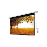 XBRIGHT BE-200 200X200 Motorlu Uzaktan Kumandalı Projeksiyon Perdesi