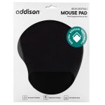 Addison 300152 Siyah Bileklikli Ekstra Kauçuk Kaplamalı Mouse Pad - Görsel 3