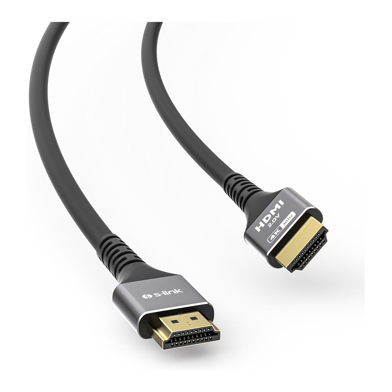 UyDbritRxrk6RpJB9PhoVDlKhWQsDjoeYDm5nSEb S-LINK SLX-HD4K30 19+1 HDMI to HDMI 30M Metal v2.0 4K (4096*2160) 30Hz Kablo - Görsel 1