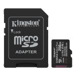KINGSTON 256GB Canvas Select Plus Gen3 MicroSDXC UHS-I 150MB/S CL10 Card + Adapt - Görsel 2