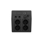 TESCOM Leo 1000VA 2x7AH LCD Line Interactive UPS - Görsel 2