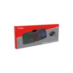 FRISBY FK-4865QU USB IŞIKLI MULTIMEDYA KLAVYE MOUSE SET - Görsel 3
