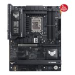ASUS TUF GAMING Z890-PLUS WIFI LGA1851 DDR5 9066 4xM2 WiFi7+BT AURA RGB 2.5GLAN - Görsel 2