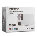 EVEREST EPS-FX01 SLIM 250W 4cm Fan 2 SATA 2 IDE Flex Power Supply - Görsel 4