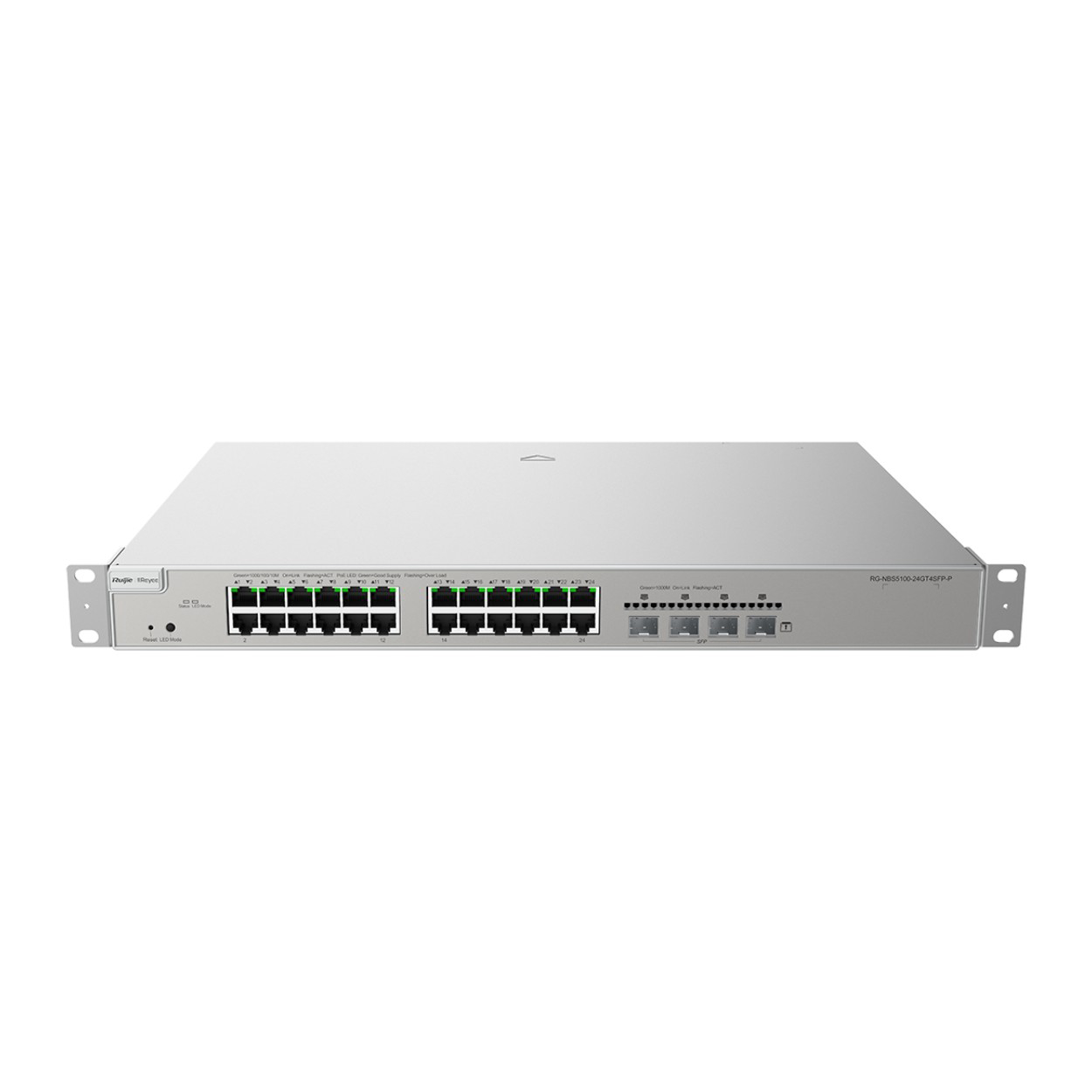 ZdhCCOmdltIKGDQw626Gd9QPlZmYvFJlaPNDcaHD RUIJIE REYEE RG-NBS5200-24GT4XS-P 24GE PoE+ Port (370W), 4x 10G SFP L2+ Yön Sw - Görsel 1