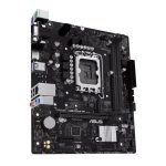 ASUS PRIME H610M-R-SI H610 LGA1700 DDR5 5600 DP HDMI VGA USB3.2 mATX-Beyaz Kutu - Görsel 2