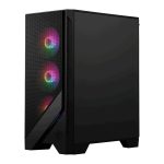 MSI MAG FORGE 120A AIRFLOW TEMPERLİ CAM 6 X120MM AUTO RGB FAN ATX GAMING KASA - Görsel 2