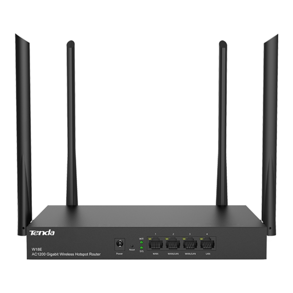 aekzz47e6JIKxN9LgduRxuwOC2yXD0H4BzmCKYUJ TENDA W18E AC1200 4port Kablosuz Hotspot Router - Görsel 1