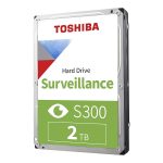 TOSHIBA S300 2 TB 5400RPM 128MB 7/24 DVR,NVR için Güvenlik HDD