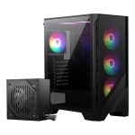 MSI MAG FORGE 120A B65 Temperli Cam 6 x120mm Auto RGB Fan 650W Bronz ATX Gaming - Görsel 3