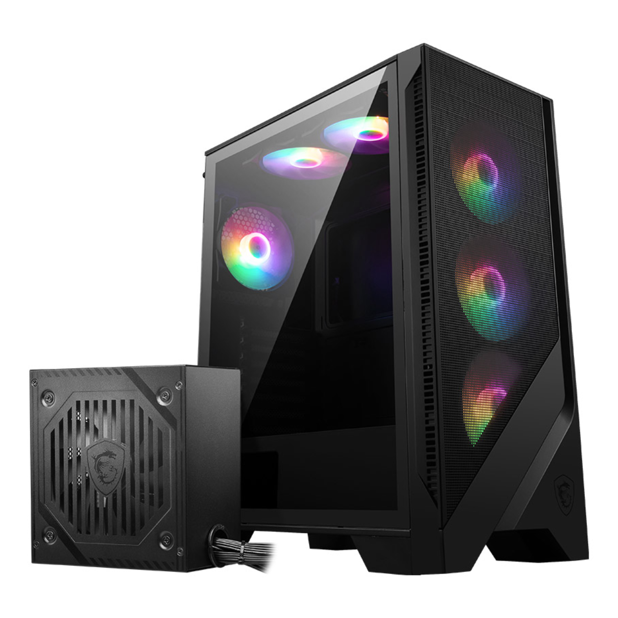 djj8nCUYrNs4g5fiHFGMNkUHHy1liXxflOvvTrJX MSI MAG FORGE 120A B65 Temperli Cam 6 x120mm Auto RGB Fan 650W Bronz ATX Gaming - Görsel 1