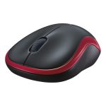 LOGITECH M185 Kırmızı-Gri Kablosuz Mouse (910-002237) - Görsel 4