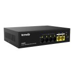 TENDA S106PC 4FE PoE Port (55W), 2FE Uplink Desktop Switch - Görsel 3