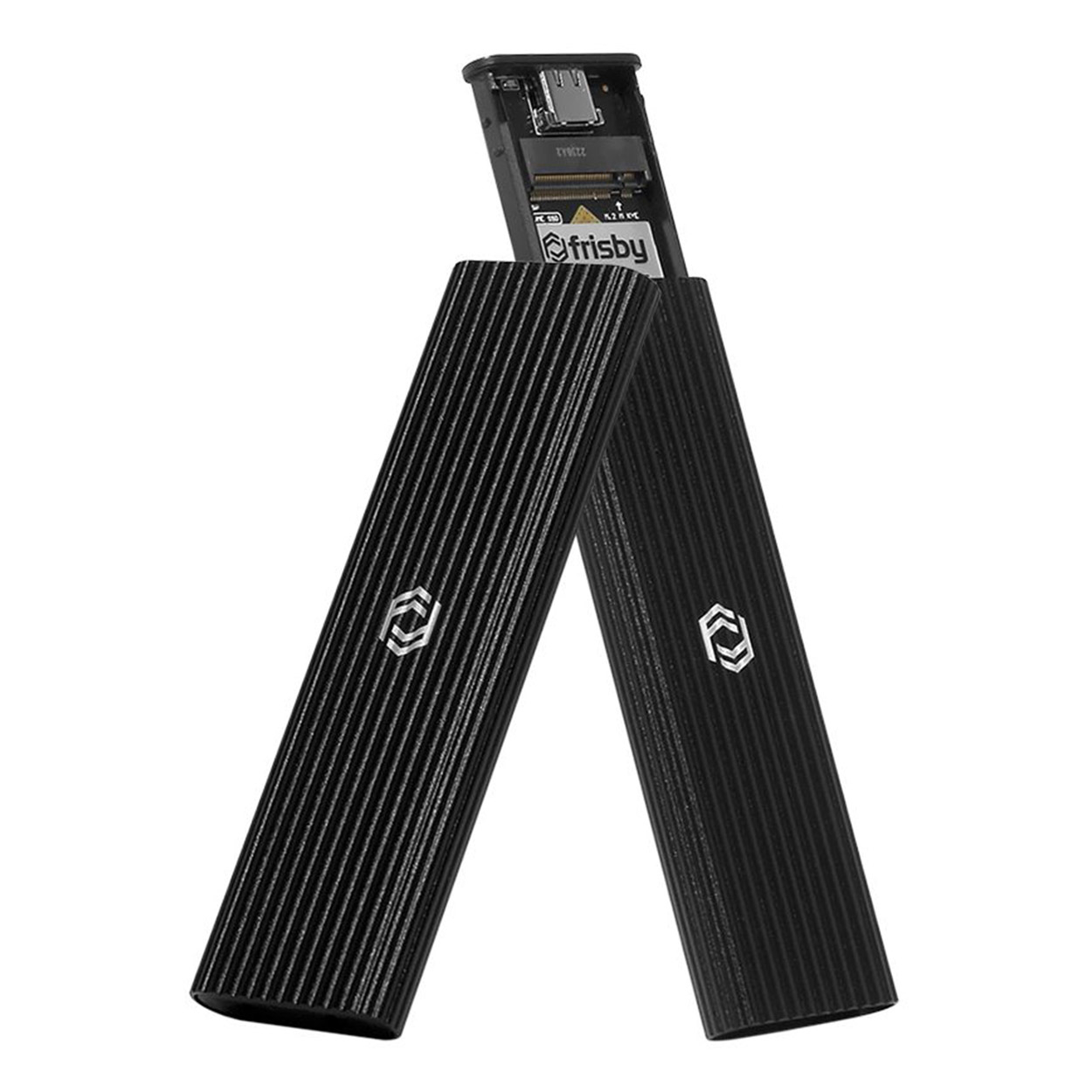 l54l1xHblsXjzuczptZDRMdwkeKDpatPQobKfaLn FRISBY FHC-M2305 Type-C USB 3.1 - M.2 PCIe NVMe SSD Alüminyum Disk Kutusu - Görsel 1