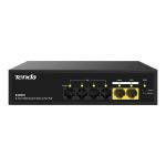 TENDA S106PC 4FE PoE Port (55W), 2FE Uplink Desktop Switch - Görsel 2