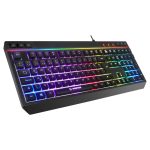RAMPAGE KM-R57 Seraphic RGB Aydınlatmalı Q Gaming MM Klavye ve 12800DPI Mouse - Görsel 4