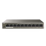 TENDA TEF1110P-8-63W 8FE PoE Port (58W), 2FE Uplink Desktop Switch