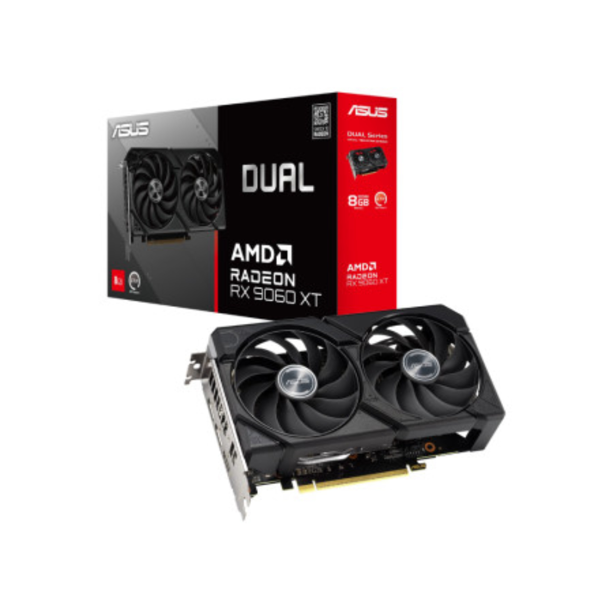 pC7nj2rarmn1n0YkGiIsR4F7s44Uok2UwCuV26eC 8 GB ASUS DUAL-RX9060XT-8G RX9060XT GDDR6 128bit OC 1xHDMI 2xDP Ekran Kartı - Görsel 1