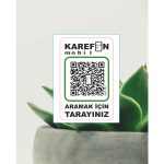 KAREFON Qr Araç Etiketi - Mobil - Son Teknoloji Araç İletişim Platformu (Yıllık) - Görsel 3