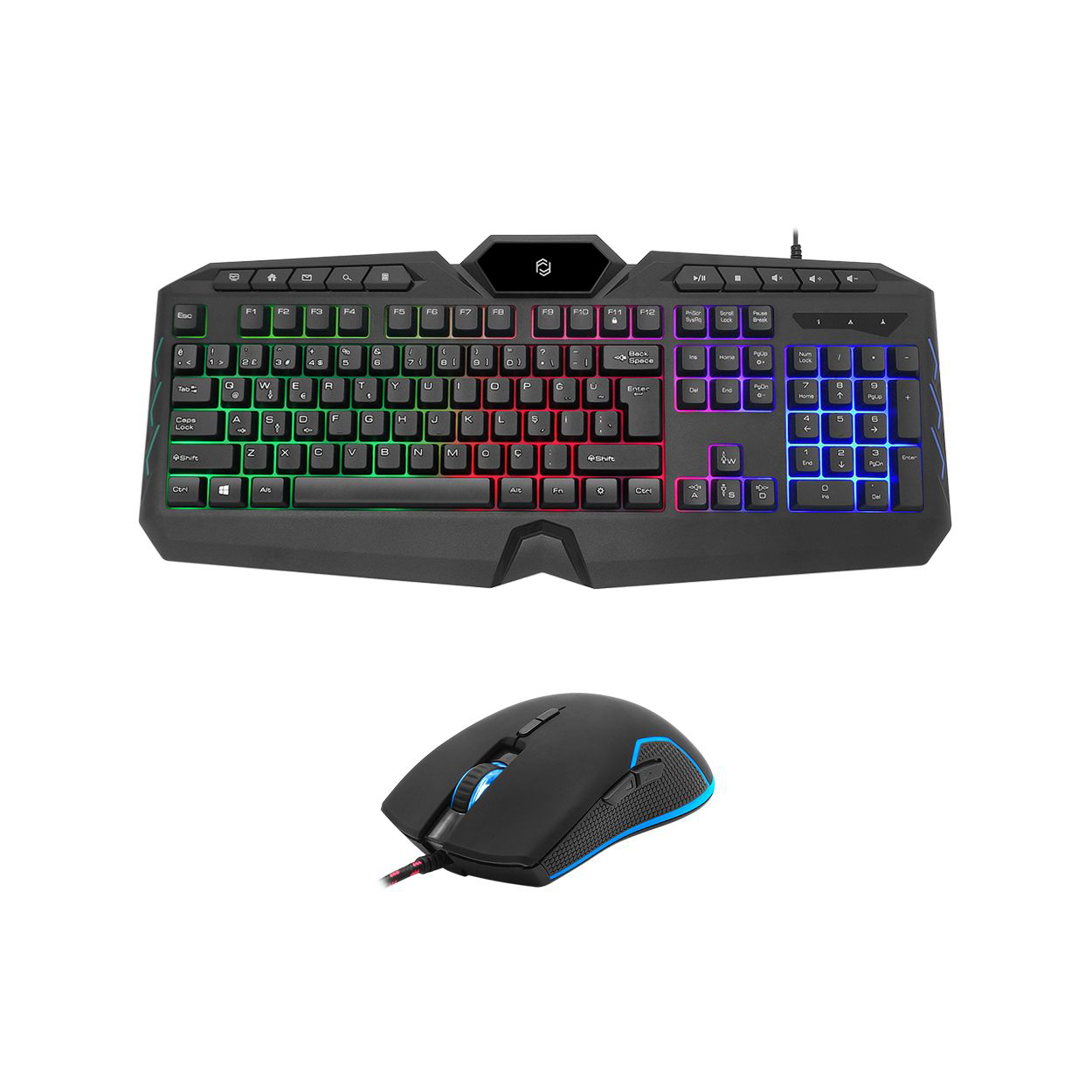 qjh4p1FnEADJcWFKInditAUu9oGkC9P45j8O4Ur1 FRISBY FK-4865QU USB IŞIKLI MULTIMEDYA KLAVYE MOUSE SET - Görsel 1