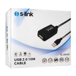 S-LINK SL-UE130 Usb2.0 10m Kablosu - Görsel 3