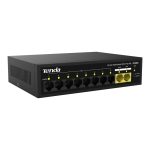 TENDA S110PC 8FE PoE Port (80W), 2FE Uplink Desktop Switch - Görsel 3