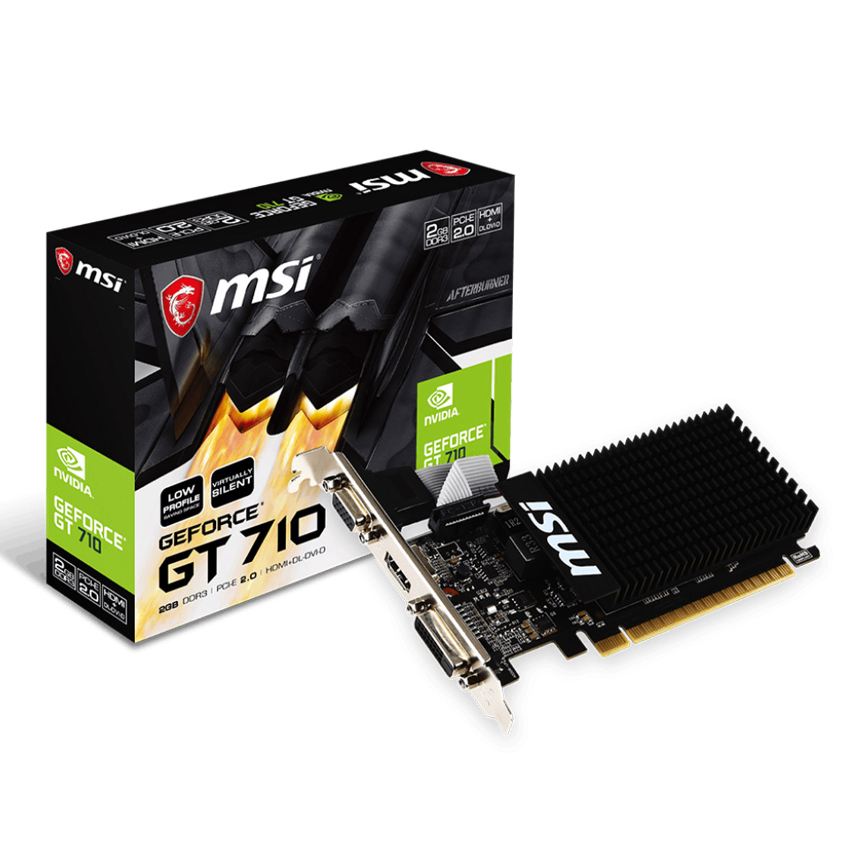 sHUDArgH0Xo4sFZLYYcMdtPvMZL0DQU9LGSGebYc 2 GB MSI VGA GT 710 2GD3H LP GT710 DDR3 64B DX12 PCIE 3.0 X16 1XVGA 1XDVI 1XHDMI - Görsel 1