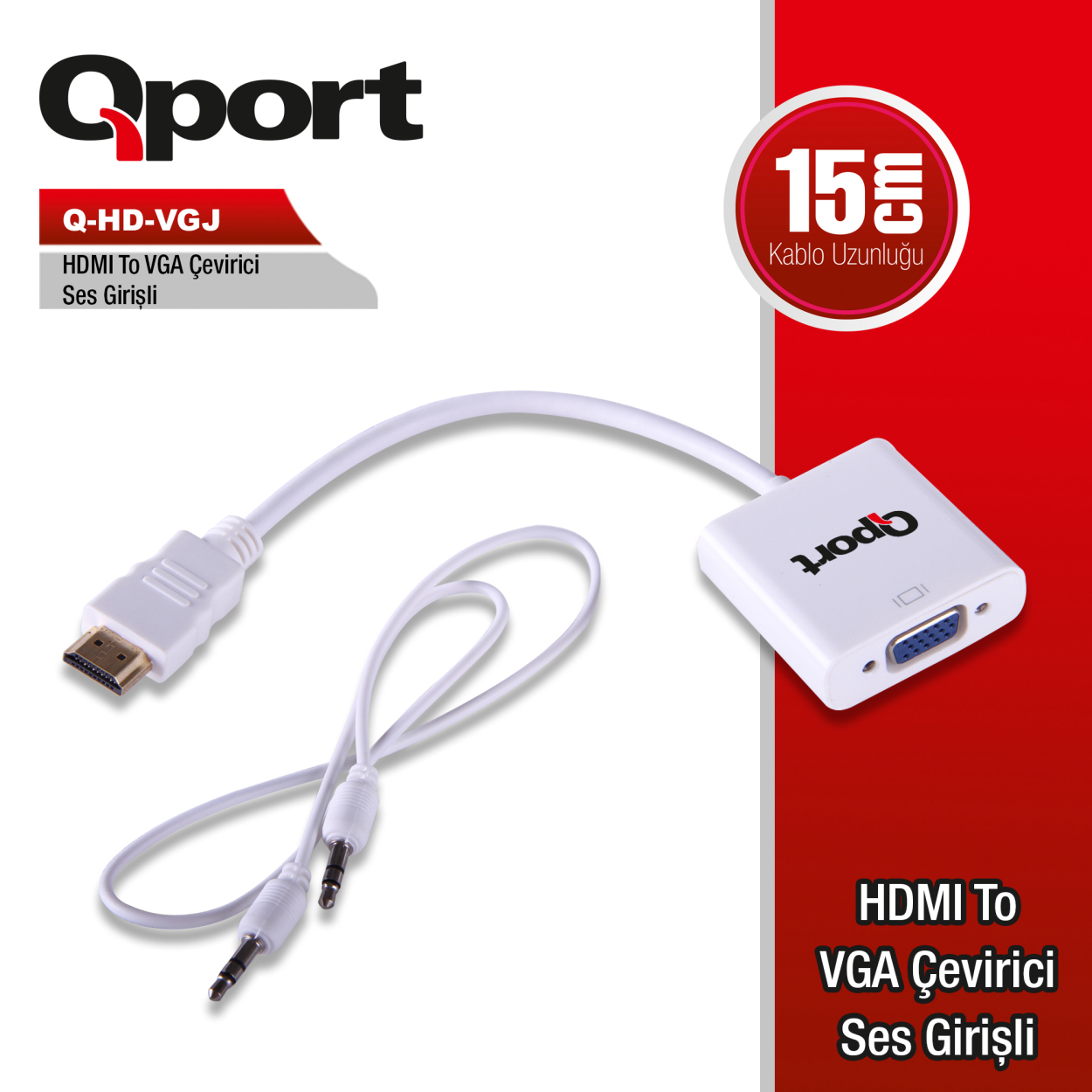 sKlPJTfEKmp9TPvr8zCmJKxKfCToMETz0vQuE0Jy QPORT HDMI to VGA ÇEVİRİCİ SES GİRİŞİ VE KABLOSU + GÜÇ GİRİŞİ KABLOSU (Q-HD-VGJ) - Görsel 1
