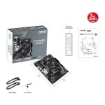 ASUS PRIME A520M-R AMD A520 AM4 DDR4 5100 HDMI M2 USB3.2 mATX - Görsel 6
