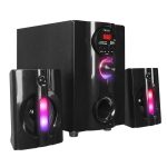 MIKADO MD-95BT 2+1 20W Siyah Multimedya FM/BT/SD/USB Speaker Hoparlör - Görsel 5