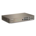 TENDA TEG5312F 8GE Port, 2GE Uplink, 2xSFP L3 Yönetilebilir Switch - Görsel 3