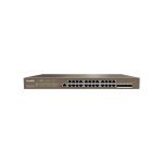 TENDA TEG5328P-24-410W 24GE PoE Port (370W), 4xSFP L3 Yönetilebilir Switch