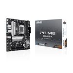 ASUS PRIME B850M-K AM5 DDR5 8200 DP HDMI 2xM2 USB3.2 AURA RGB 2.5Gbit LAN mATX - Görsel 3