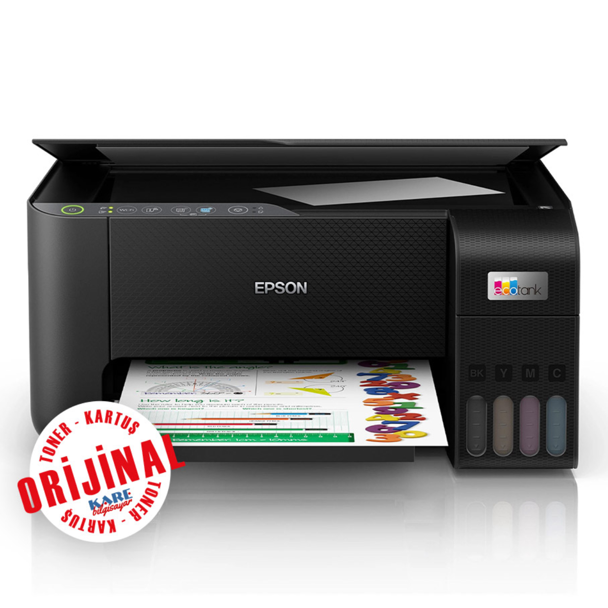 zheQuutXTbQZn3qmTQE9s4tmzZl6TyM46uZs1Uul EPSON L3250 EcoTank WiFi, Direct WiFi, Yazıcı, Tarayıcı,Fotokopi, A4, USB P - Görsel 1