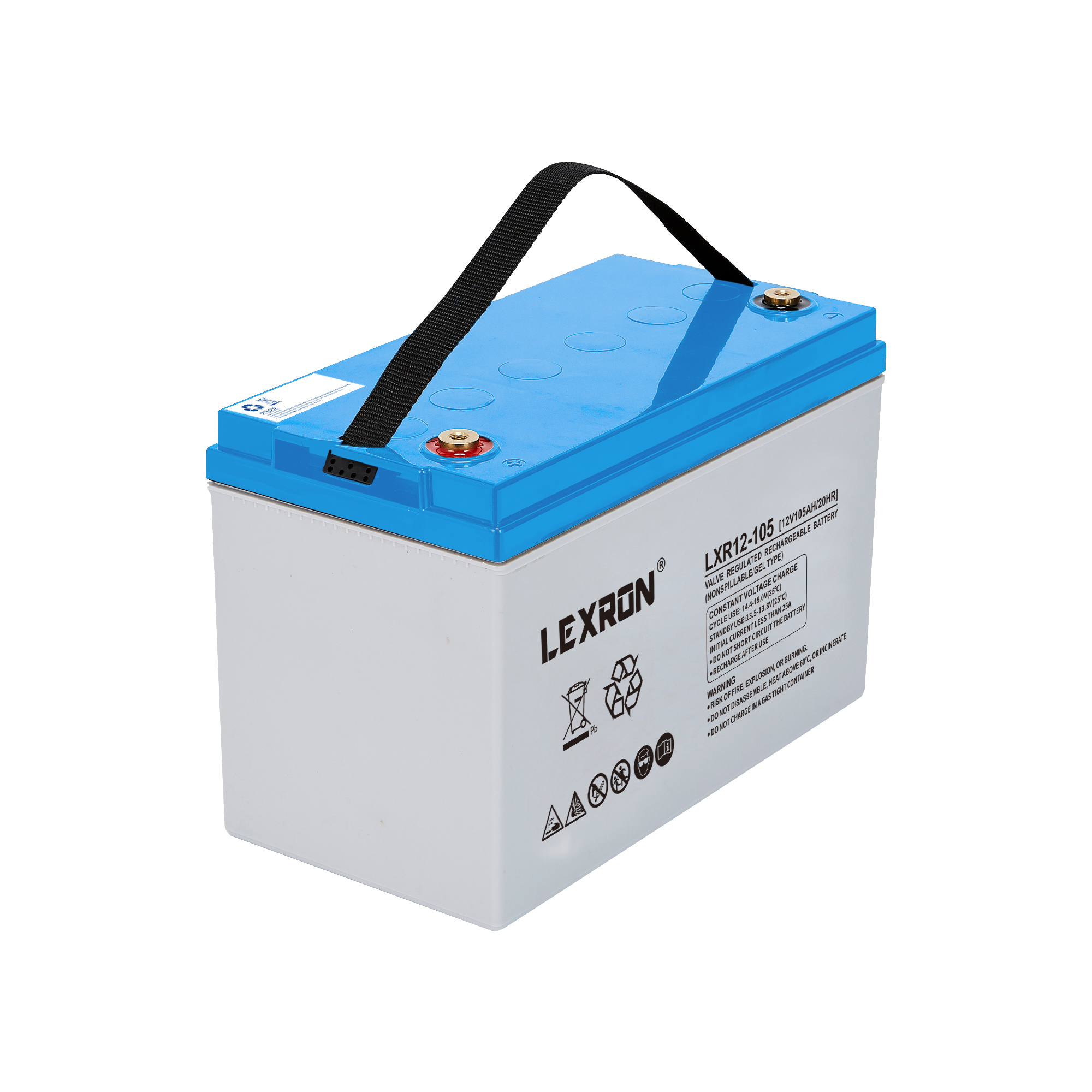 105-Amper-Aku-12-Volt-Deepcycle-Lexron.png 105 Amper Akü 12 Volt Deepcycle (Lexron) - Görsel 1