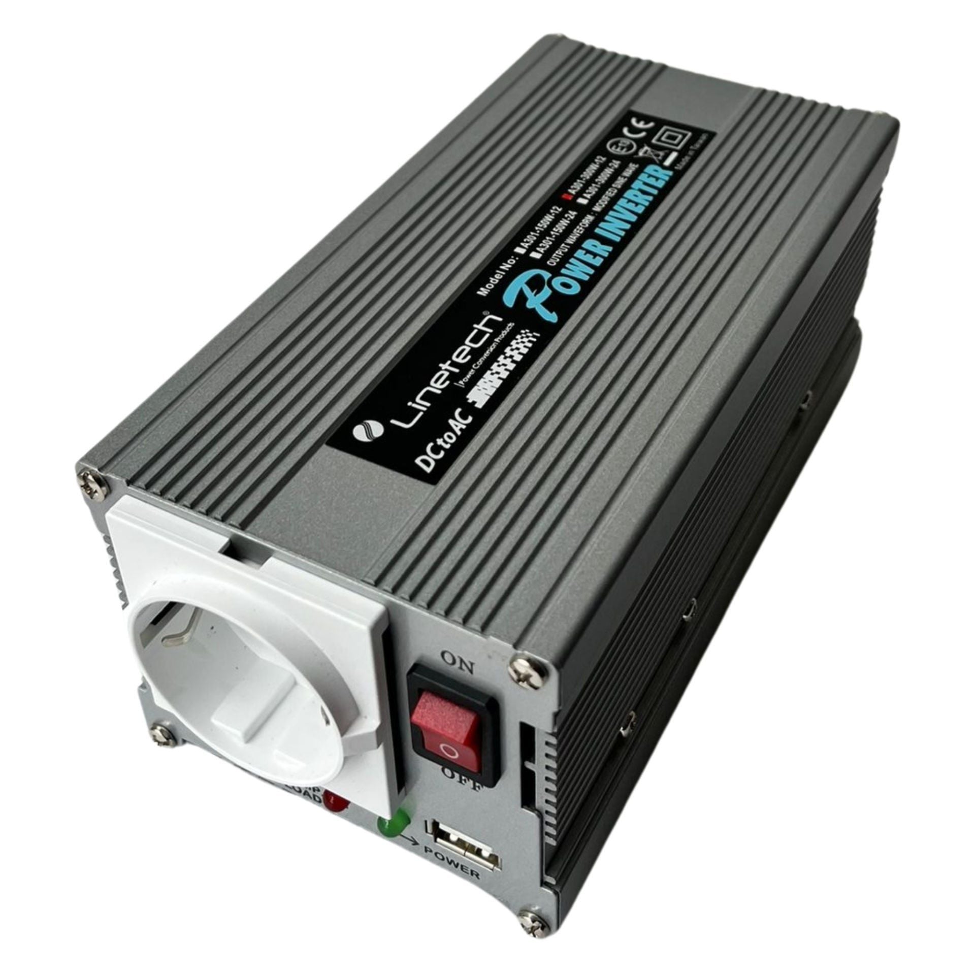 Linetech Modifiye Sinüs İnvertör 24V 300W Modified Sine Wave Inverter (A301-300-24) Linetech Modifiye Sinüs İnvertör 24V 300W Modified Sine Wave Inverter (A301-300-24)