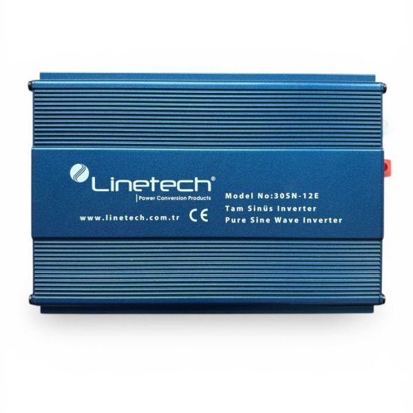 Linetech Tam Sinüs İnvertör 12V 300W Pure Sine Wave Inverter (30SN-12E)