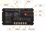 12/24V 10A MPPT Solar Charge Controller MT2410 - Görsel 3