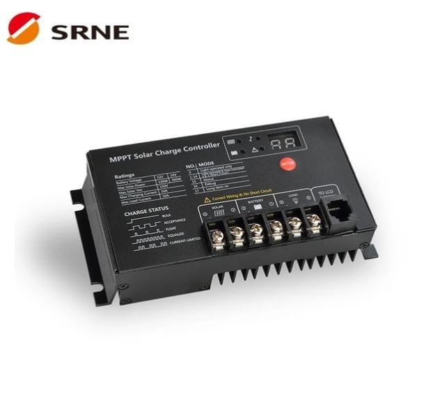 mt241001.jpg 12/24V 10A MPPT Solar Charge Controller MT2410 - Görsel 1