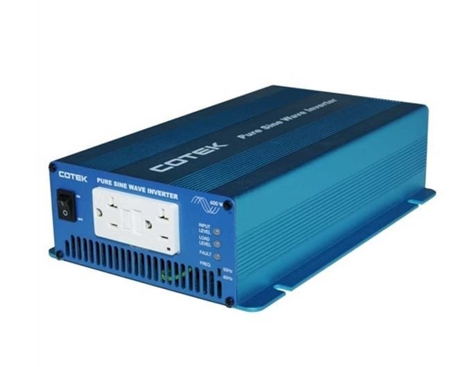 s600-112.jpg Cotek 12V 600W (120V AC Output) Tam Sinüs Inverter - Görsel 1