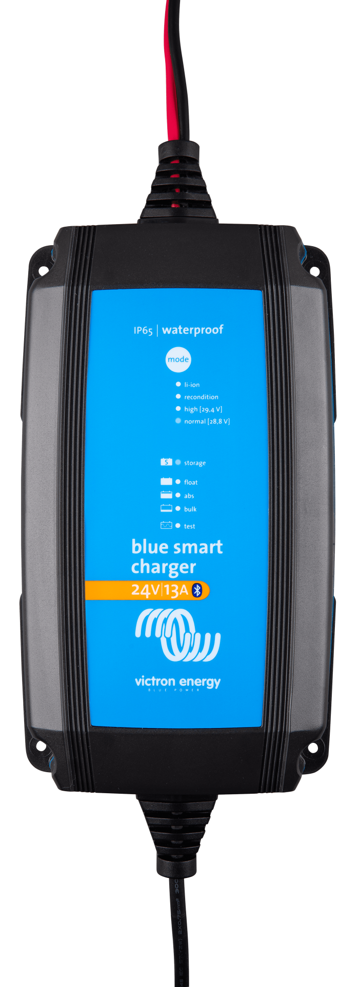 victron-blue-smart-ip65-charger-2413-dc-connector-bpc241331034 Victron Energy Blue Smart Akü Şarj Cihazı 24V 13Ah 1 Çıkışlı (BPC241331034) - Görsel 1