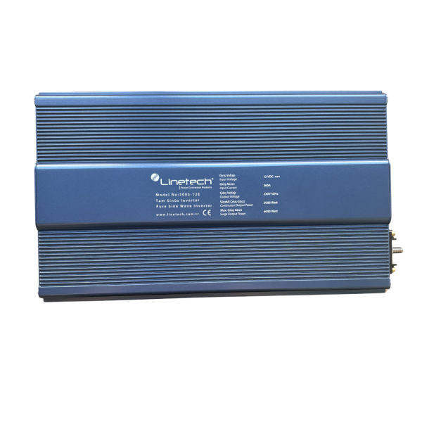 Linetech Tam Sinüs İnvertör 12V 3000W Pure Sine Wave Inverter (300S-12E)