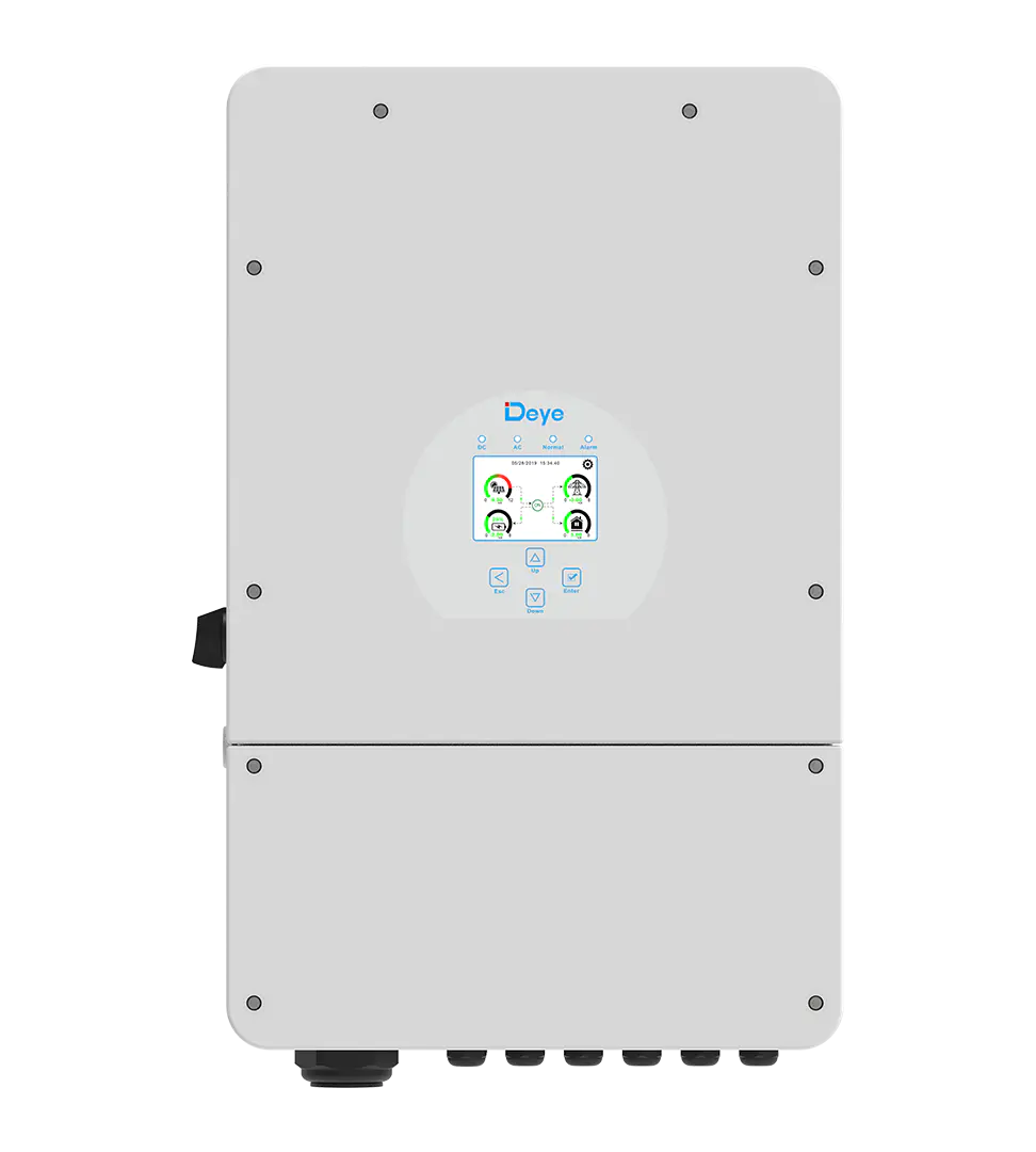 sol0000015 DEYE SUN-12K-SG05LP3-EU-SM2 12KW LV 3PH HİBRİT İNVERTER - Görsel 1