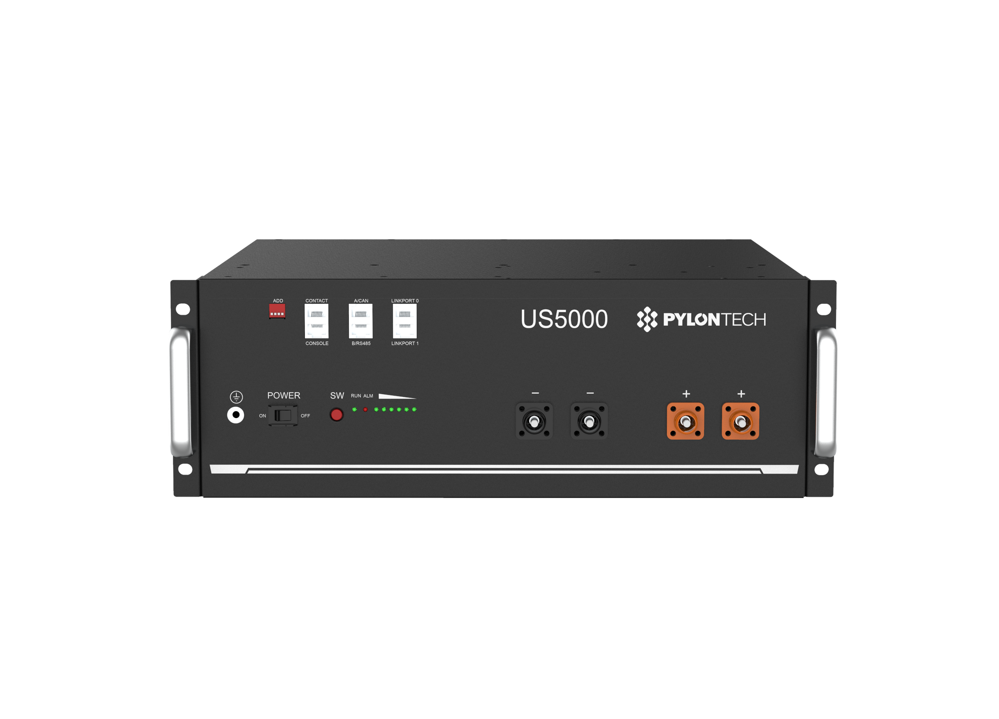 us26102442903 PYLONTECH US5000 LiFePO4 48V 100Ah 4,8kWh - Görsel 1